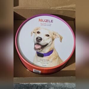 Nuzzle Large No Fee GPS Pet Collar